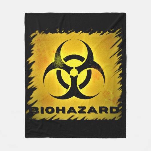 Biogefährdung Fleecedecke (Vorderseite)