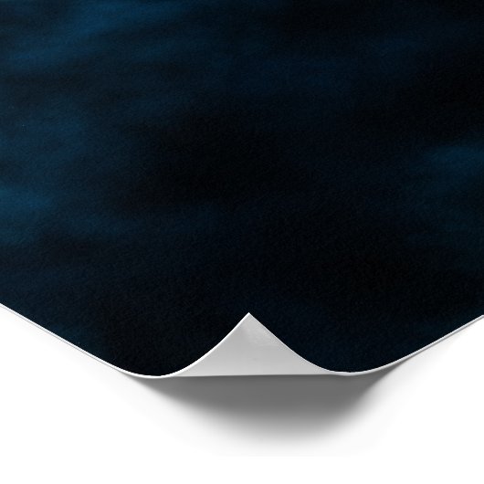 Biogefährdung Fog Poster (Ecke)