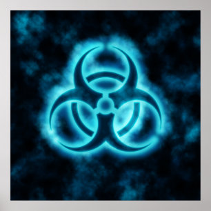 Biogefährdung Fog Poster
