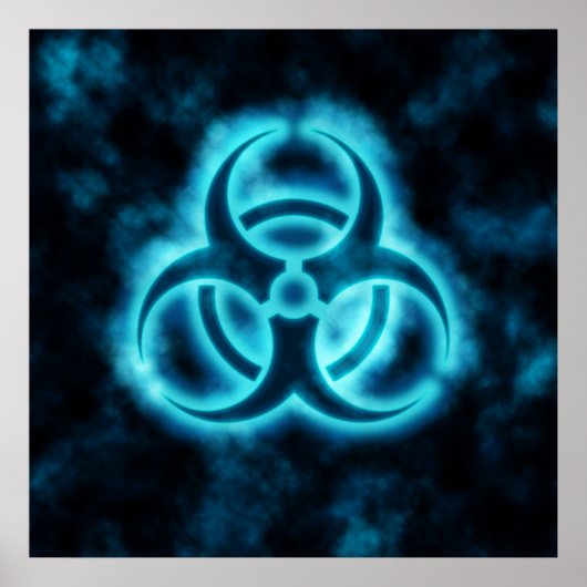 Biogefährdung Fog Poster (Vorne)