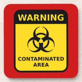 Biogefährdung Getränkeuntersetzer