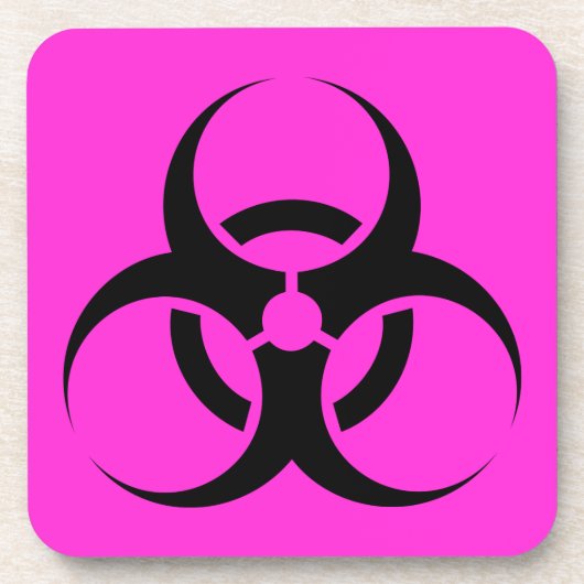 Biogefährdung Getränkeuntersetzer (Vorderseite)