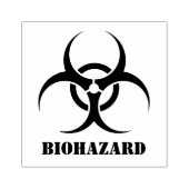 Biogefährdung Gummistempel (Prägung)