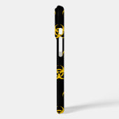 Biogefährdung Icon-Muster Case-Mate iPhone Hülle (Rückseite / Links)