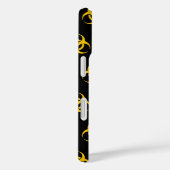 Biogefährdung Icon-Muster Case-Mate iPhone Hülle (Rückseite / Rechts)