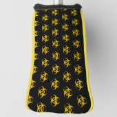 Biogefährdung Icon-Muster Golf Headcover (Rotieren 90)
