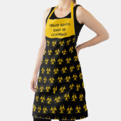 Biogefährdung Icon-Muster Schürze (InSitu)