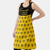 Biogefährdung Icon-Muster Schürze (InSitu)