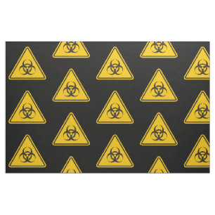 Biogefährdung Icon-Muster Stoff