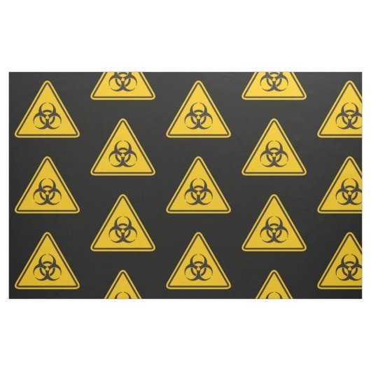 Biogefährdung Icon-Muster Stoff (Fat Quarter (45,7 x 55,9 cm))