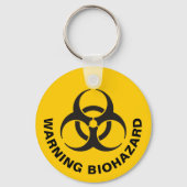 Biogefährdung Icon Schlüsselanhänger (Vorderseite)