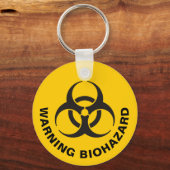 Biogefährdung Icon Schlüsselanhänger (Vorderseite)