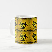 Biogefährdung Kaffeetasse (Vorderseite Links)