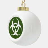 Biogefährdung Keramik Kugel-Ornament (Rechts)