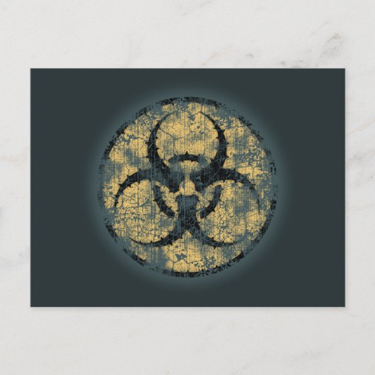 Biogefährdung - Kreiseldist Postkarte (Vorderseite)