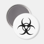 Biogefährdung Magnet (Vorderseite/Rückseite)