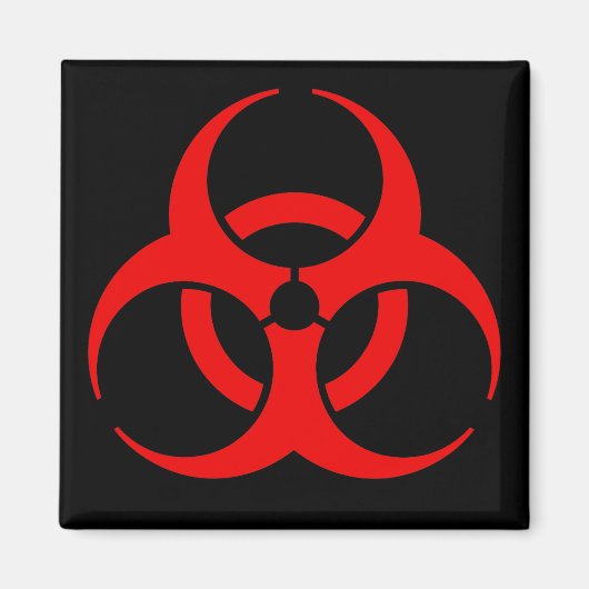 Biogefährdung Magnet (Vorne)