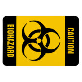 Biogefährdung Magnet (Horizontal)