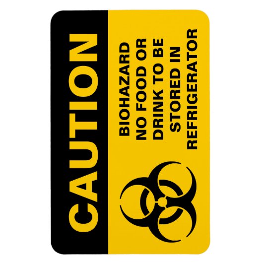 Biogefährdung Magnet (Vertikal)
