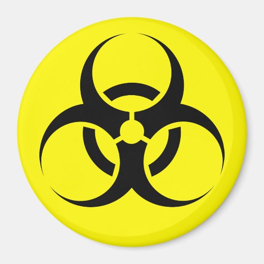 Biogefährdung Magnet (Vorne)