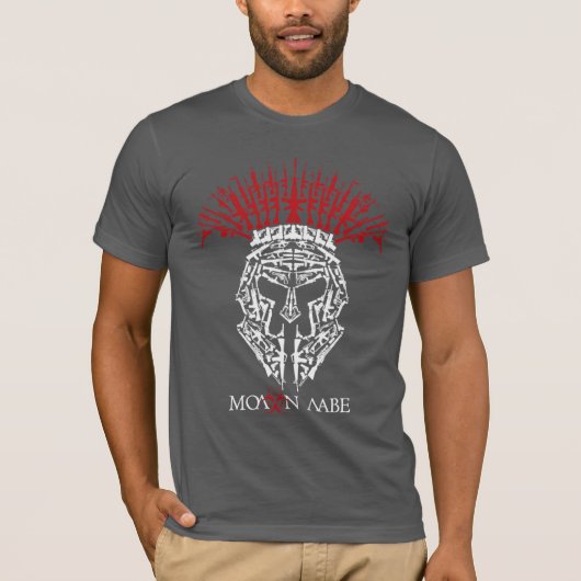 Biogefährdung Molon Labe Shirt (Vorderseite)