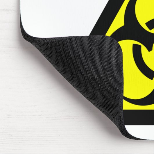 Biogefährdung Mousepad (Ecke)