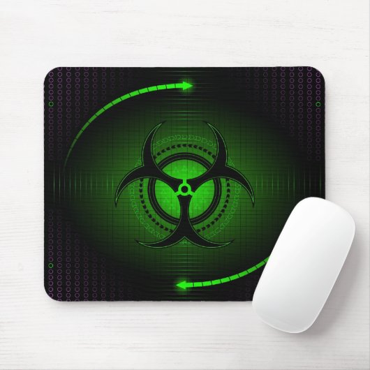 Biogefährdung Mousepad (Mit Mouse)