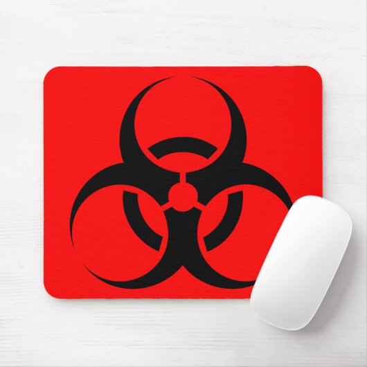 Biogefährdung Mousepad (Mit Mouse)