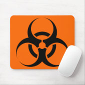 Biogefährdung Mousepad (Mit Mouse)