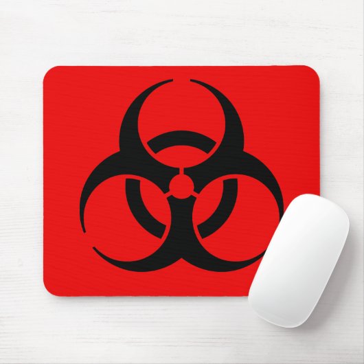Biogefährdung Mousepad (Mit Mouse)