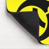Biogefährdung Mousepad (Ecke)