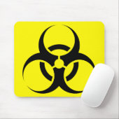 Biogefährdung Mousepad (Mit Mouse)