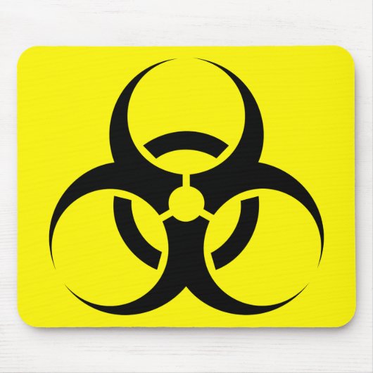 Biogefährdung Mousepad (Vorne)