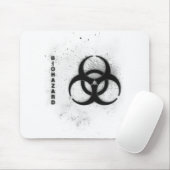 Biogefährdung Mousepad (Mit Mouse)