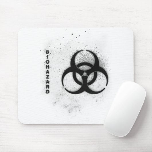 Biogefährdung Mousepad (Mit Mouse)