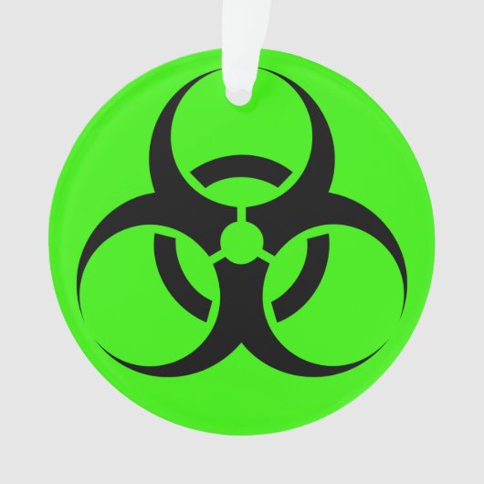 Biogefährdung Ornament (Vorderseite)
