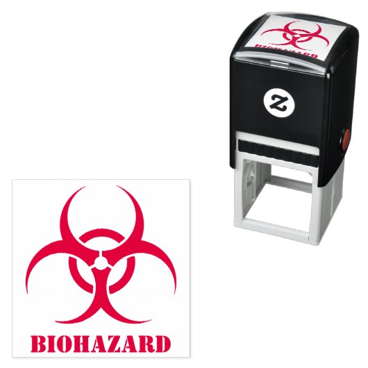 Biogefährdung Permastempel (Beispiel)