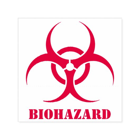 Biogefährdung Permastempel (Design)
