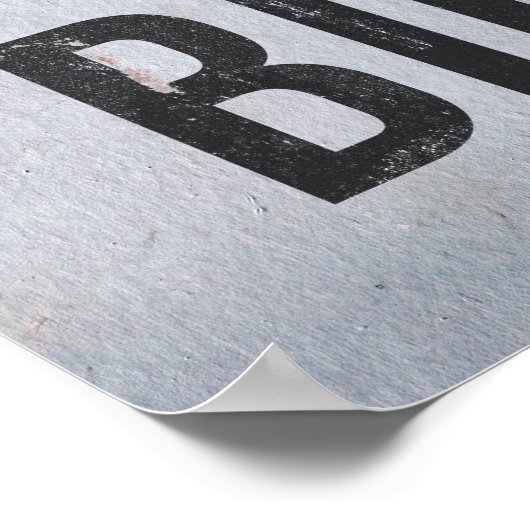 Biogefährdung Poster (Ecke)