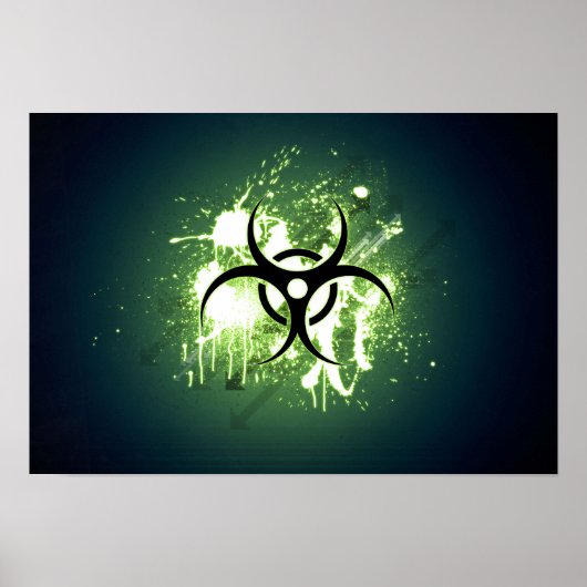 Biogefährdung Poster (Vorne)