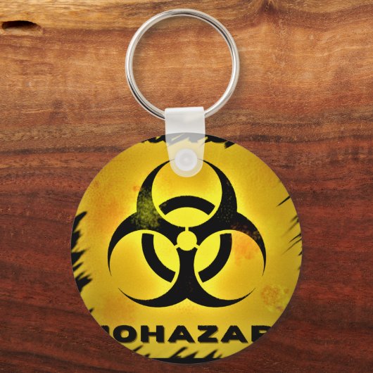 Biogefährdung Schlüsselanhänger (Vorderseite)