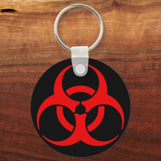 Biogefährdung Schlüsselanhänger (Vorderseite)