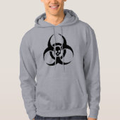 Biogefährdung Skull Hoodie (Vorderseite)