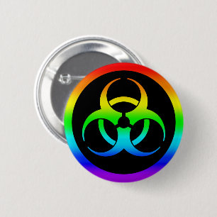Biogefährdung-Symbol-Button-Button Button