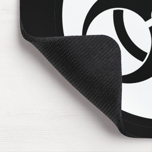 Biogefährdung-Symbol Mousepad (Ecke)