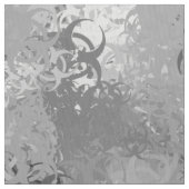 Biogefährdung Symbol Urban Camouflage Fabrik Stoff (Nahaufnahme)