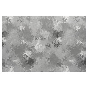 Biogefährdung Symbol Urban Camouflage Fabrik Stoff