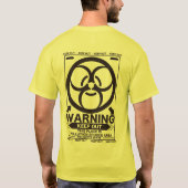 BIOGEFÄHRDUNG T-Shirt (Rückseite)