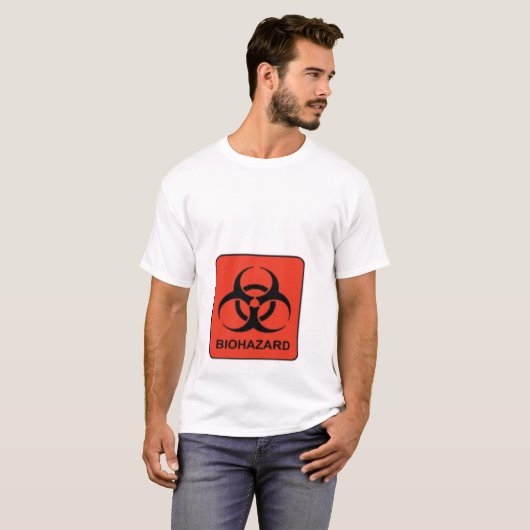 Biogefährdung-T - Shirt (Vorne ganz)