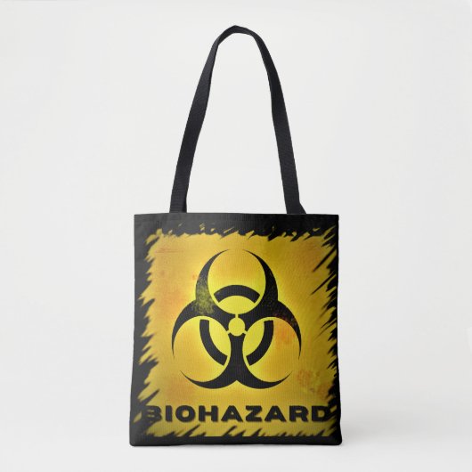 Biogefährdung Tasche (Vorderseite)